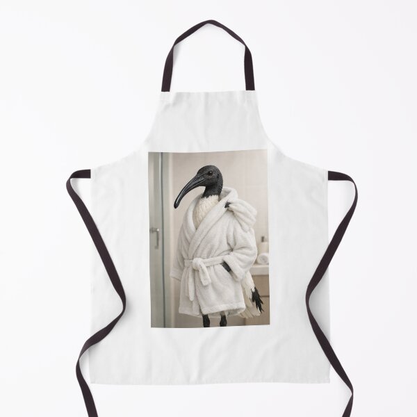 Item preview, Australian White Ibis Spa Bathrobe designed and sold by Sillytoe.
