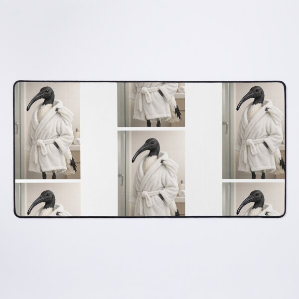 Item preview, Australian White Ibis Spa Bathrobe designed and sold by Sillytoe.