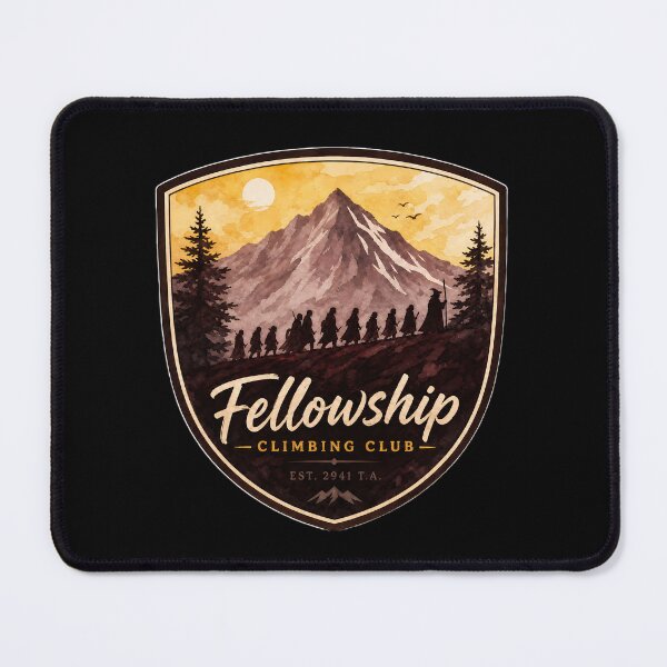 Item preview, Fellowship Hiking Club designed and sold by FrontierCosmic.