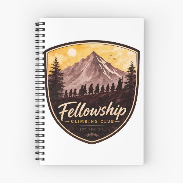 Item preview, Fellowship Hiking Club designed and sold by FrontierCosmic.