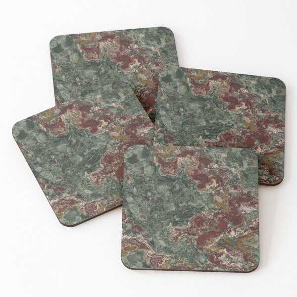 Item preview, Green Red Jasper Stone Pattern designed and sold by SassyArtistry.