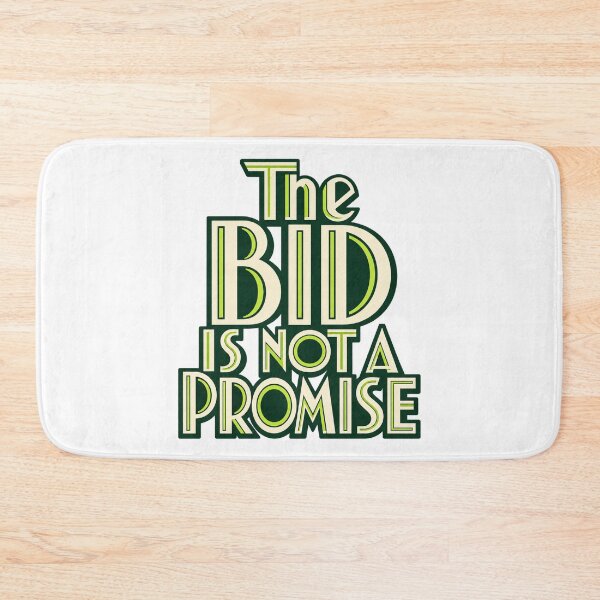 Item preview, The Bid Is Not a Promise Art Deco Trading Type designed and sold by Bikivuno.
