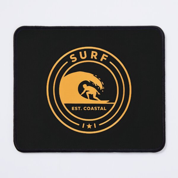 Item preview, Surf Crest — Coastal Circular Badge Logo designed and sold by Shutter-Dragon.