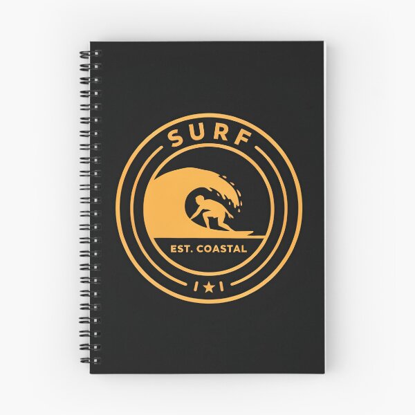 Item preview, Surf Crest — Coastal Circular Badge Logo designed and sold by Shutter-Dragon.