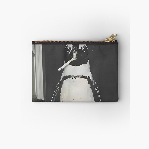 Item preview, Flight was Never an Option Penguin Smoking Funny Bird Meme  designed and sold by Regainbara.