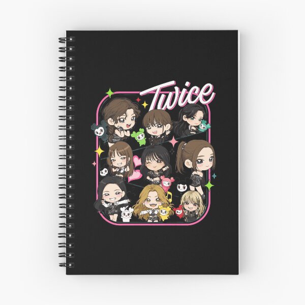 Item preview, Cute Kpop Girl Group Chibi Fan  designed and sold by Dauterman03.