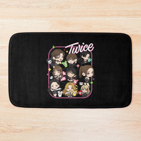 Item preview, Cute Kpop Girl Group Chibi Fan  designed and sold by Dauterman03.