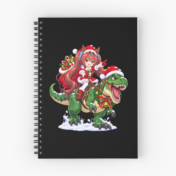 Item preview, Daiwa Scarlet Uma Musume Christmas T Rex Ride designed and sold by SolenneAzur.
