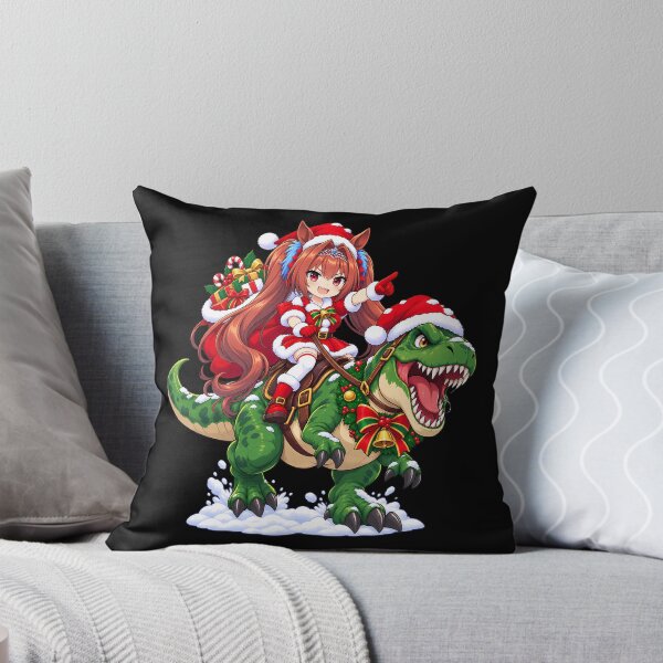 Item preview, Daiwa Scarlet Uma Musume Christmas T Rex Ride designed and sold by SolenneAzur.