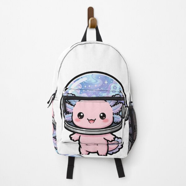 Item preview, Cute Astronaut Axolotl Kawaii Pastel Galaxy Space Sticker designed and sold by olex-Designs.
