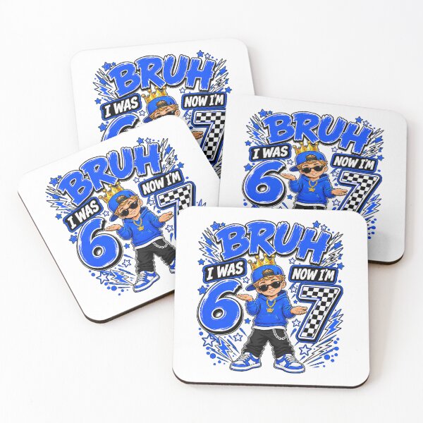 Item preview, Bruh I Was 6 Now I'm 7 Seventh Birthday Boy designed and sold by Mind-Drift.