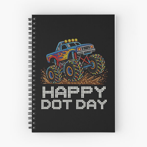 Item preview, Happy Dot Day Polka Dot Monster Truck Kids designed and sold by OddPopARt.
