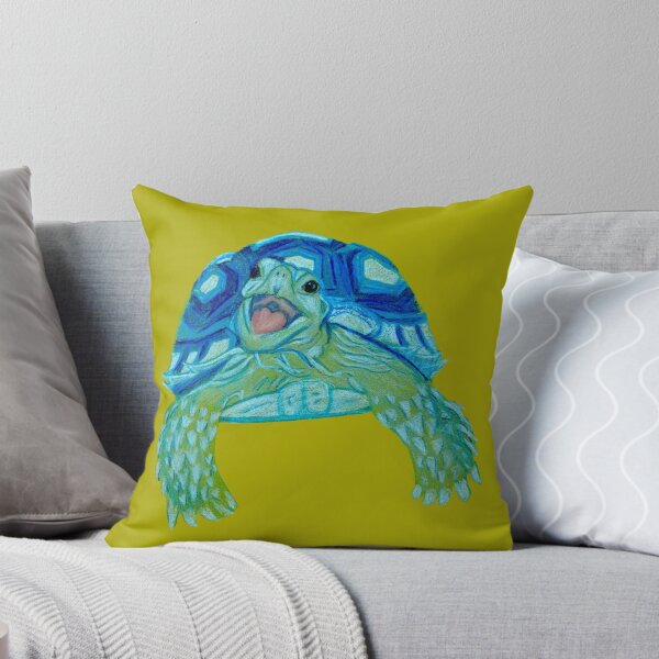 Item preview, Blue Turtle - colored pencil art by Jen designed and sold by Pharaby Fable's Pup Artist Studio.
