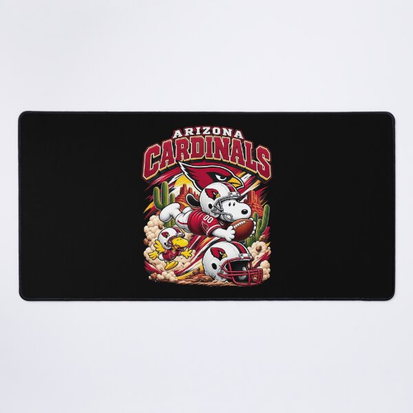 Item preview, Snoopy Arizona Cardinals Dynamic Diving Catch Football Fan designed and sold by CaneufeyCip.