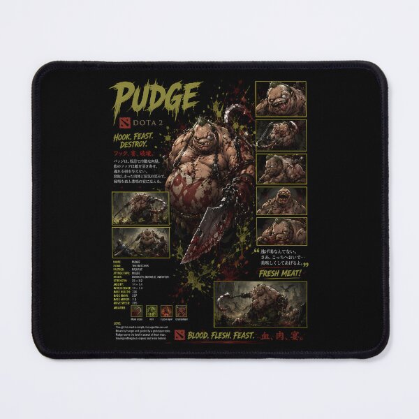 Artikelvorschau, Pudge Dota 2 Butcher Meat Hook entworfen und verkauft von PrestonChild.