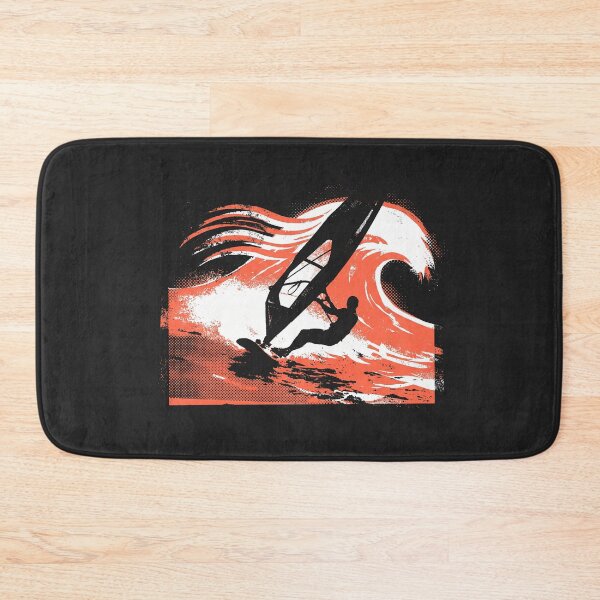 Item preview, Windsurfing Wave Coral Ocean Watersports Graphic designed and sold by KiwiRider.