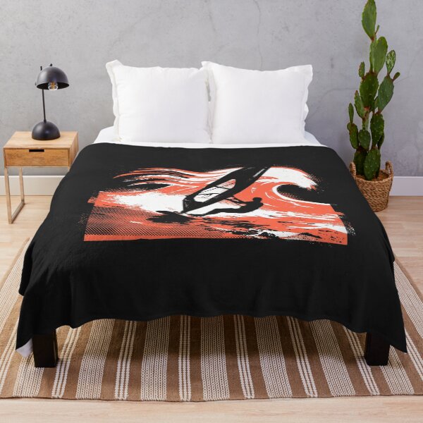 Item preview, Windsurfing Wave Coral Ocean Watersports Graphic designed and sold by KiwiRider.