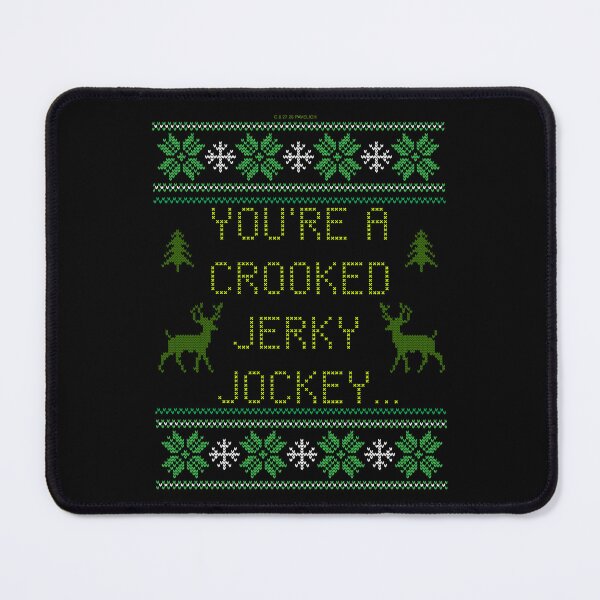 Item preview, Jerky Jockey Ugly Christmas Sweater designed and sold by Normbot2000.