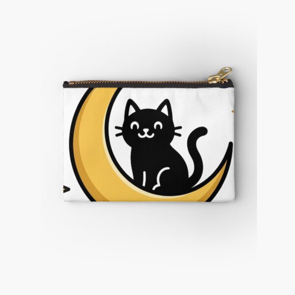 Item preview, Cosmic Cat – Minimal Moon & Stars Graphic designed and sold by meghnad.