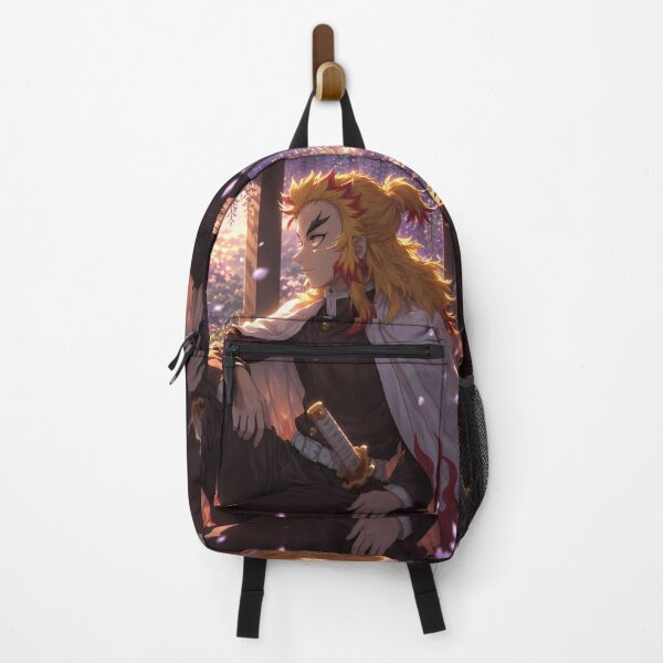 Item preview, Kyojuro Rengoku Demon Slayer Wisteria Sunset Rest designed and sold by SolenneAzur.