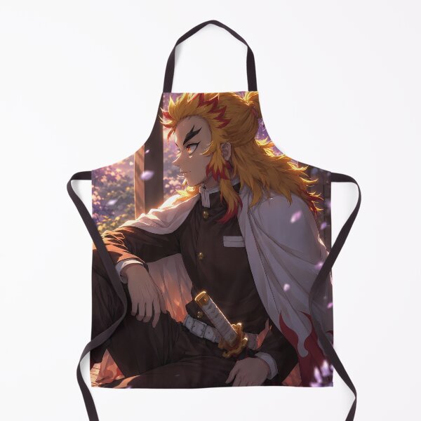 Item preview, Kyojuro Rengoku Demon Slayer Wisteria Sunset Rest designed and sold by SolenneAzur.