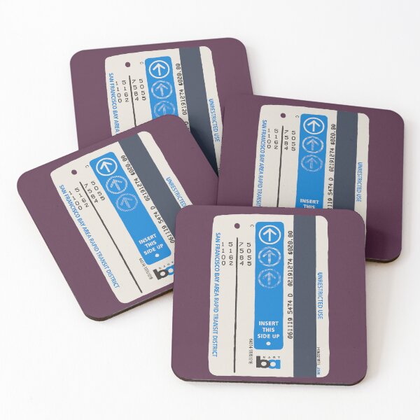 Item preview, BART Ticket designed and sold by shopmousefists.