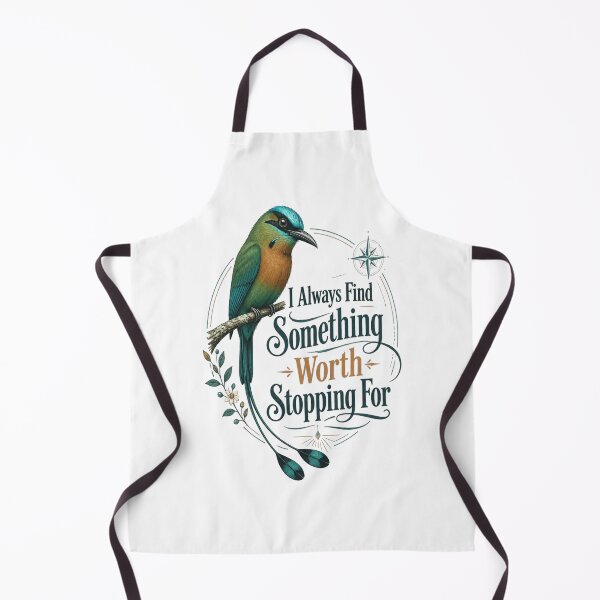 Item preview, Turquoise-browed Motmot - I Always Find Something Worth Stopping For designed and sold by Max Store.
