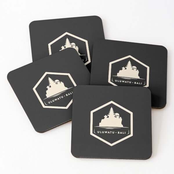 Item preview, Uluwatu Temple Crest — Bali Hexagon Badge Logo designed and sold by Shutter-Dragon.
