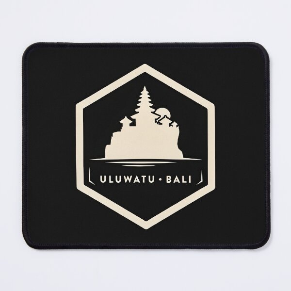 Item preview, Uluwatu Temple Crest — Bali Hexagon Badge Logo designed and sold by Shutter-Dragon.