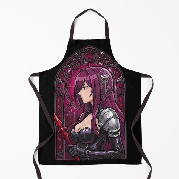 Item preview, Scathach Fate Grand Order Crimson Stained Glass Warrior designed and sold by mildaclairmo.
