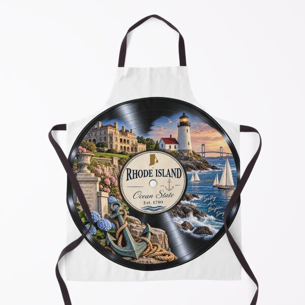 Item preview, Rhode Island Vinyl Record designed and sold by Whimspired By Paxx.