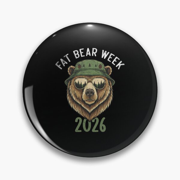 Item preview, Fat Bear Week 2026 Retro Bear Sunglasses Wilderness designed and sold by Mind-Drift.