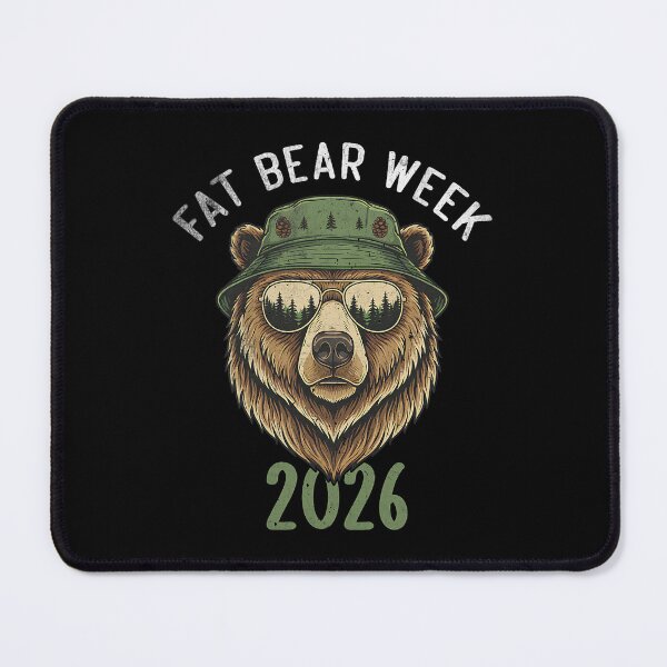 Item preview, Fat Bear Week 2026 Retro Bear Sunglasses Wilderness designed and sold by Mind-Drift.