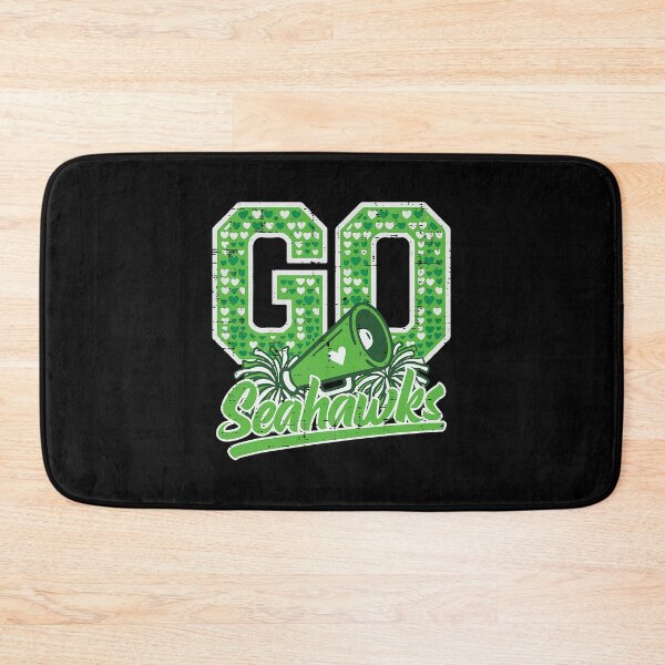 Item preview, Go Seahawks Cheer Team Heart Megaphone Spirit designed and sold by OddPopARt.