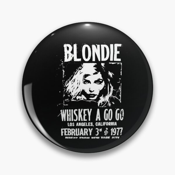 Item preview, BLONDIE Whiskey A Go Go 1977 Gig designed and sold by Froggy-Jar.