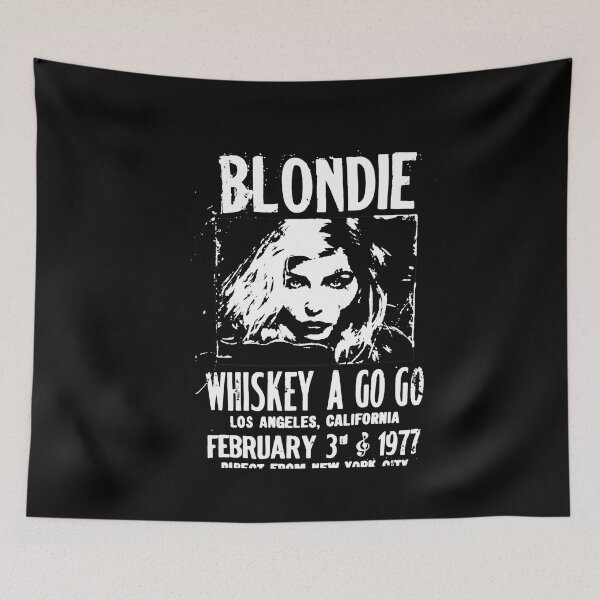 Item preview, BLONDIE Whiskey A Go Go 1977 Gig designed and sold by Froggy-Jar.