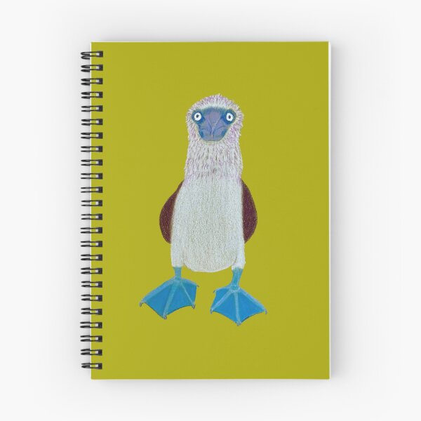 Item preview, Blue Footed Booby Bird - colored pencil art by Jen designed and sold by Pharaby Fable's Pup Artist Studio.
