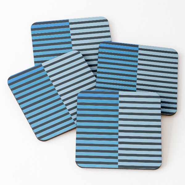 Item preview, Ricerca del colore azzurro su nero - 1968 designed and sold by NeonCanvasDream.