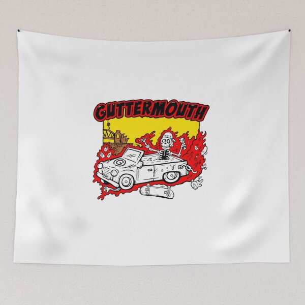 Item preview, Red And Yellow Background Pop Punk designed and sold by CochraneCo.