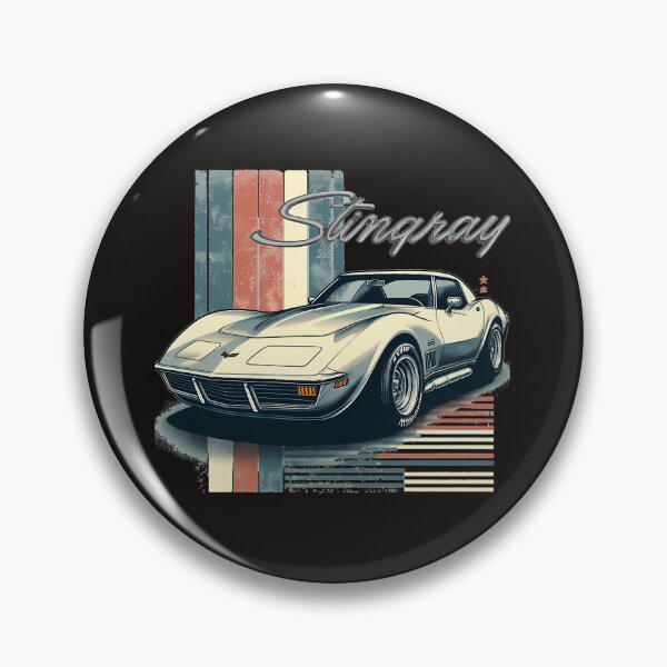Item preview, Vintage C3 Corvette Stingray American Muscle designed and sold by MarinaLouise.