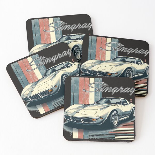 Item preview, Vintage C3 Corvette Stingray American Muscle designed and sold by MarinaLouise.