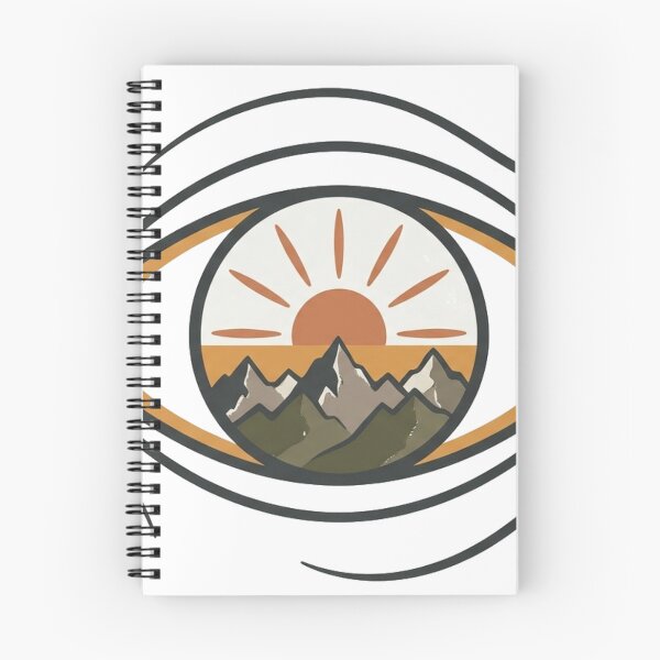 Item preview, Mountain Vision – Surreal Minimalist Eye designed and sold by meghnad.