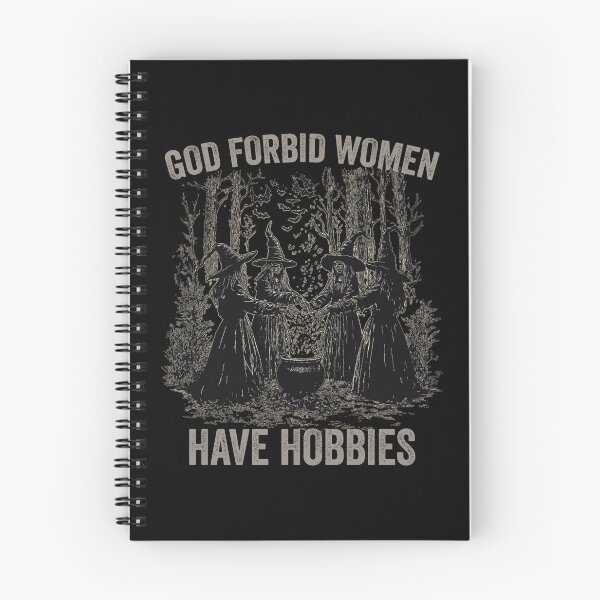 Item preview, God Forbid women have hobbies Feminist Witch gift designed and sold by aponwao.