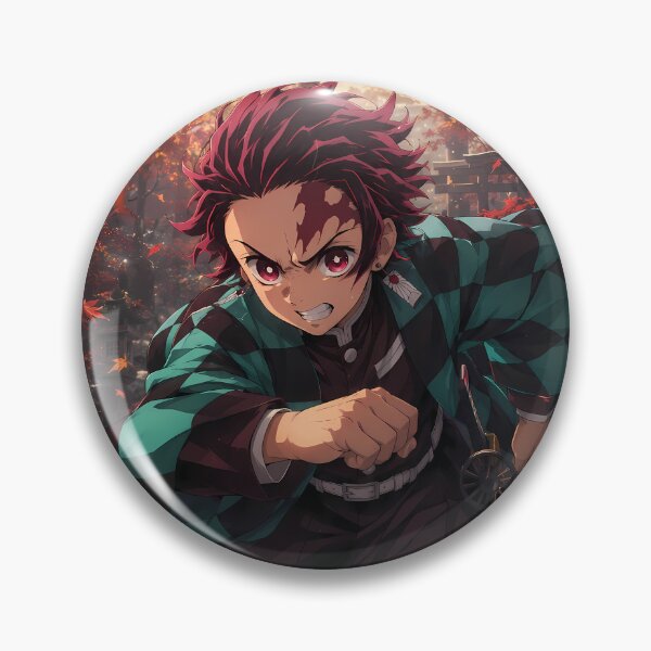 Item preview, Tanjiro Kamado Demon Slayer Autumn Shrine Run designed and sold by SolenneAzur.