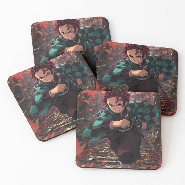 Item preview, Tanjiro Kamado Demon Slayer Autumn Shrine Run designed and sold by SolenneAzur.