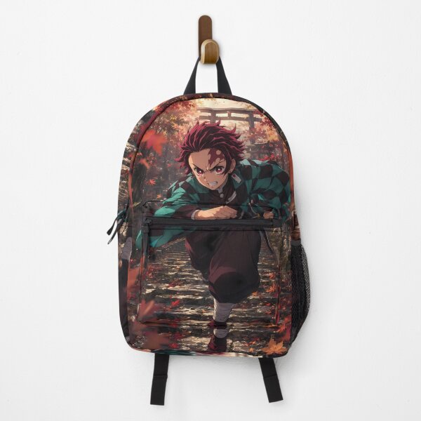 Item preview, Tanjiro Kamado Demon Slayer Autumn Shrine Run designed and sold by SolenneAzur.