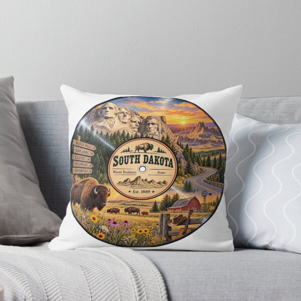 Item preview, South Dakota Vinyl Record designed and sold by Whimspired By Paxx.