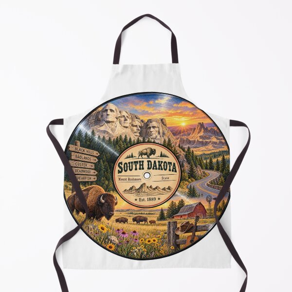 Item preview, South Dakota Vinyl Record designed and sold by Whimspired By Paxx.