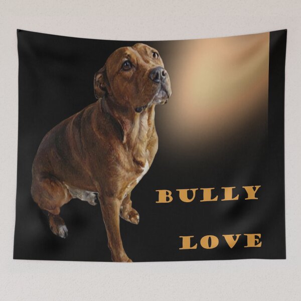 Item preview, Caramel Brindle Bully Love designed and sold by Laugh a Lot Folk Art.