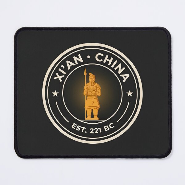 Item preview, Xi'an Terracotta Warrior Crest — China Circular Badge Logo designed and sold by Shutter-Dragon.